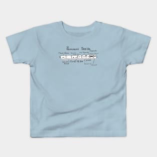 Permanent Teeth (Names) Kids T-Shirt